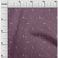 thumbnail image 2 of oneOone Cotton Poplin Amethyst Fabric Line Drawing Leaf Quilting Supplies Print Sewing Fabric By The Yard 42 Inch Wide, 2 of 4