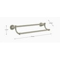 thumbnail image 4 of Peerless DTB25-BN Brushed Nickel Bath 24" Double Towel Bar, 4 of 4