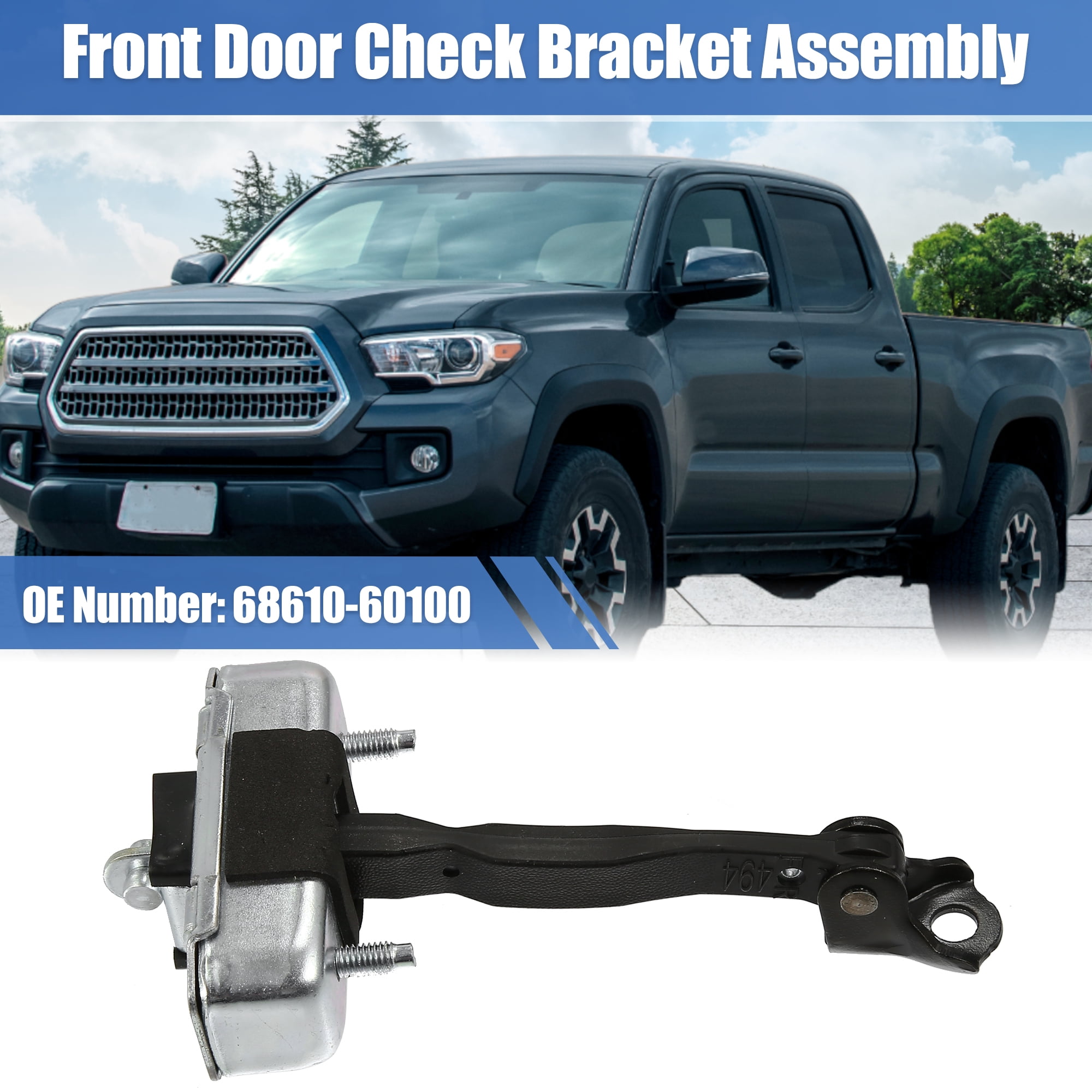 Unique Bargains Front Left Door Check Strap Assembly for Toyota Tacoma 2005-2016