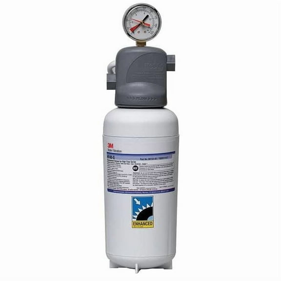 3m Filtration Water Filter System,3/8In NPT,2.1gpm 5616203