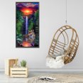 thumbnail image 3 of Cuadros Decorativos Kit de pintura de diamantes 5D, tigre al atardecer, taladro redondo completo, manualidades DIY, imagen de mosaico Ehuebsd Nuevos Originales, 3 of 8