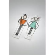 Judaica Kingdom SF-MZ-3001-3011-1 Handmade Glass & Stained Glass Mezuzahs - Sports Mezuzot - Kids VI Female