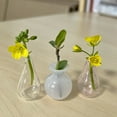 thumbnail image 4 of JIEMUCES Mini Glass Vase Refrigerator Decor Home Office Kitchen Locker Fridge 3D Miniature Flower Vase Decoration Ornament, 4 of 8