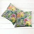 thumbnail image 6 of Ambesonne Floral Throw Pillow Cover 2 Pack, Various Flowers Bouquet, 20", Multicolor, 6 of 7