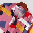 thumbnail image 4 of DPTALR T-shirt Décontracté Imprimé Hawaïen à Manches Courtes pour Hommes, 4 of 7