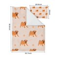 thumbnail image 5 of Cartoon Pug Dog Duvet Cover and Pillowcase Set for Single Bedding, Bedroom Accessories for Kids Teens, 5 of 5