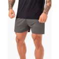 thumbnail image 3 of SUNSIOM Men Sports Casual Shorts Patchwork Drawstring Elastic Waist Mesh Quick Dry Short Pants Fitness Training Running Muscle Shorts, 3 of 6