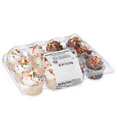 thumbnail image 4 of Freshness Guaranteed Vanilla & Chocolate Mini Cupcakes, 10 oz, 24 Count, 4 of 7