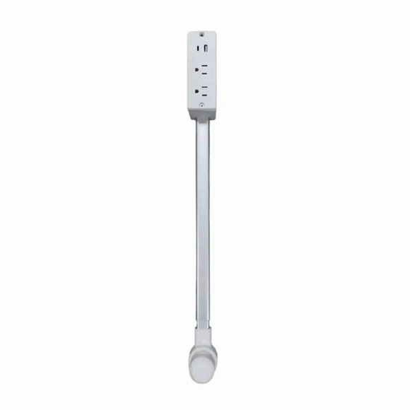 LOVEVER Electrical Outlet Extender Features USB-A USB-C and 2 Ac Outlets Access Hard-to-Reach for Office Home US Plug