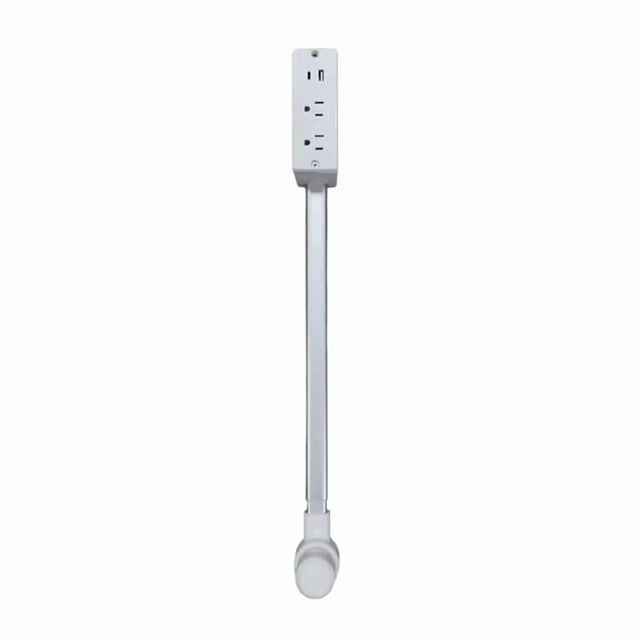 AMERTEER Electrical Outlet Extender Features USB-A USB-C and 2 Ac Outlets Access Hard-to-Reach for Office Home US Plug