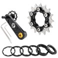 thumbnail image 1 of MUQZI MTB bicicleta Cassette rueda libre cadena tensor guía velocidad única, 1 of 9