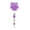 Purple-02, variant on Funny Nurse Badge Reel, Cute Work Badge Holder with Retractable Clip, Pediatric Badge Buddy, Nursing Student RN LPN CNA MA Medical Worker Teacher Doctor ID Name Badge Clip Accessories