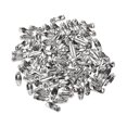 thumbnail image 5 of Uxcell 0.13" Crimp Link Ball Chain Connector Iron Silver White 100pcs, 5 of 5