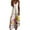 White, variant on IROINNID Women's Sundress Boho Summer Deep V Neck Sleeveless Maxi Dress Casual Elegant Swing Long Dress Prints Drop Waist Dress