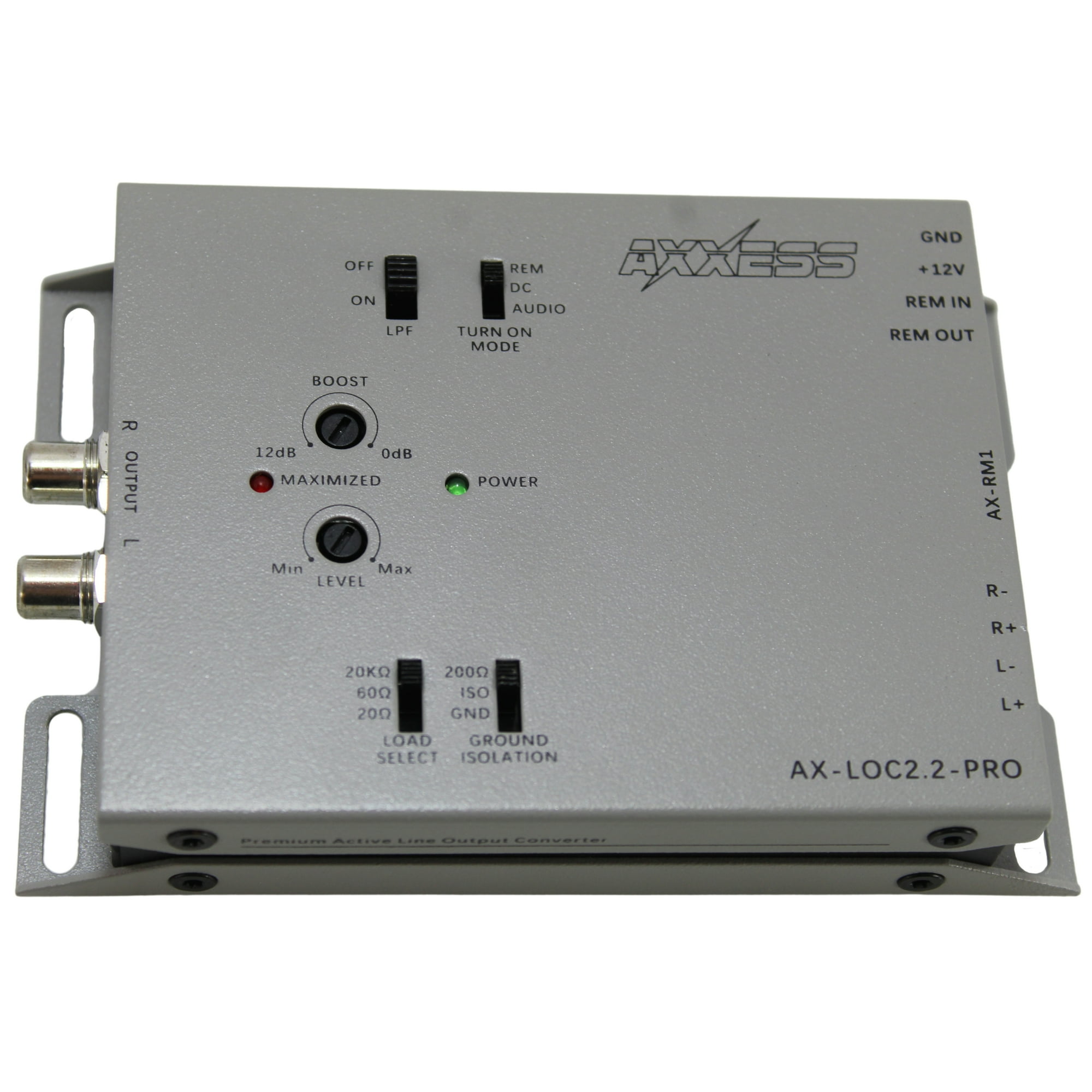 Axxess 2CH Active Line Output Converter with Bass Boost