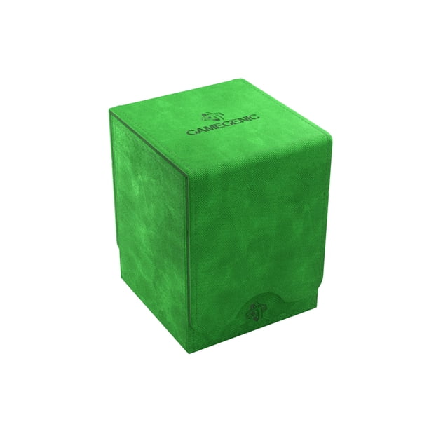 Caja de almacenamiento de tarjetas Gamegenic Squire 100+ XL Green GGS20100ML