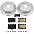 thumbnail image 2 of PowerStop Rear Geomet Coated Brake Rotor and Pad Kit Fits: LEXUS TOYOTA Select Models CRK5864, 2 of 4
