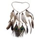 thumbnail image 1 of Diadema india con plumas para disfraces, tocado con plumas para mujeres y niñas, 1 of 6