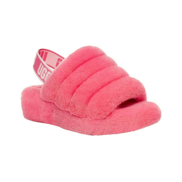 podar agudo jaula UGG Women's Fluff Yeah Slide Sheepskin Slipper Sandal 1095119 - Walmart.com