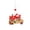 F, variant on DefiDgd Wooden Car Christmas Hanging Ornament,Painted Wood Hanging Decor for Christmas Tree Mantel Wall Window Holiday Party Home Display