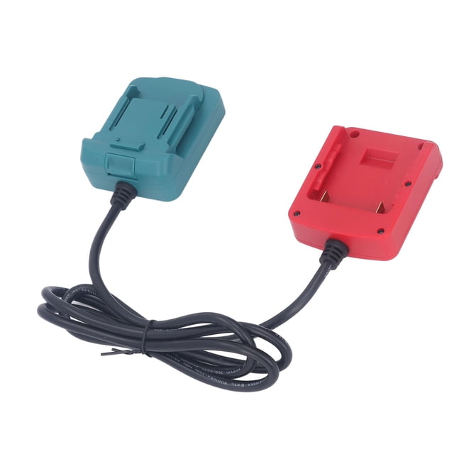 Battery Adapter Extension Cable, Standard Size Lithium Battery Adapter Belt Clip 1.6m 18V ABS For BL1840 For Power Tools