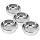 thumbnail image 4 of Rice Soup Bowls Stainless Steel Bowl Multi-Purpose Anti-Scald 13cm Silver For All Ages 4Pcs, 4 of 4