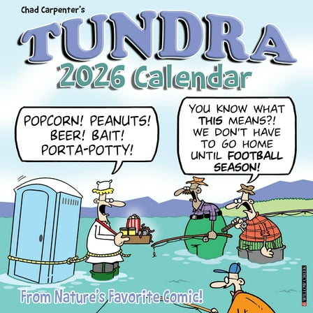 Tundra 2026 Wall Calendar
