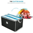 thumbnail image 2 of ZB Brand Jumbo Blanket Storage Bag, Breathable Nonwoven Soft Storage Bag for Clothes, 2 of 8