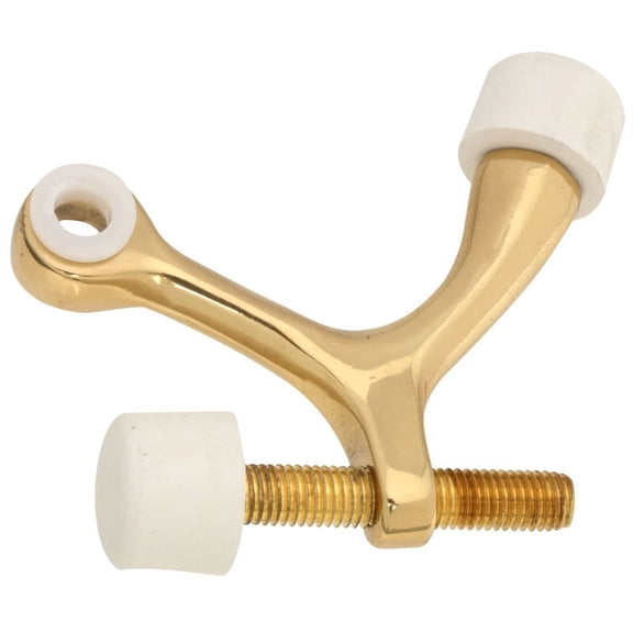 National Hardware V1934 Hinge Pin Door Stops in Solid Brass