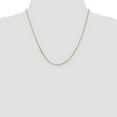 thumbnail image 4 of Primal Gold 10 Karat Yellow Gold 1.65mm Solid Diamond Cut Cable Chain, 4 of 4