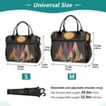 thumbnail image 4 of FORMRS Insulated Lunch Bag for Work School Unisex Large Capacity Cooler with Shoulder Strap, Abstract Mountain, 4 of 6