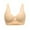 Beige, variant on Seductiva Womens Seamless Wireless Supportive Bra Popular Foreign Trade Jelly Liquid Foundation Underwear Women's Back Ring Gathering Thin Large Bra T-Shirt Bras Available 1PC