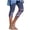 Navy#14, variant on Tnhcen Women's High Waisted Denim Print Yoga Pants 7/8 Length Jeggings with Tummy Control, Booty Lifting & Star Pattern, Soft Stretchy Casual Athletic Leggings for Women S-3XL