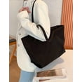 thumbnail image 5 of Nylon Tote Bag for Women Waterproof Shoulder Handbag with Zipper, 5 of 6