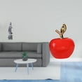 thumbnail image 2 of Estatua de Guan Yin, adorno de piedra coleccionable, decoración budista china de Feng Shui, figura de cerámica, escultura de fruta para interior,, 2 of 8