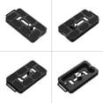 thumbnail image 3 of Andoer PU-70H 70mm Quick Release QR Plate with Attachment Loop for Arca Swiss Tripod Head, 3 of 5