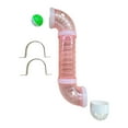thumbnail image 2 of Accesorios de tablero de ajetreo accesorios sensoriales de tablero sensorial, tubo, educación, desarrollo temprano para niños Regalos de cumpleaños Rosa, 2 of 8