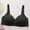 Black, variant on Sentmoon Womens Sports Bras Plus Size Seamless Lift Adjustable Strap Bras for Women No Underwires Thin Style Back Buckle Floral Lace Buttery Soft Solid Color Bralettes for Sports Fitness Beige 40/90