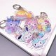 thumbnail image 3 of Sanrio-Llavero de Hello Kitty para niña, colgante de mochila de Anime Kawaii Cinnamoroll, accesorios de llave de coche acrílicos Kuromi de dibujos animados, 3 of 5