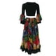 thumbnail image 1 of Falda gitana tribal Colcomx Estampado de mariposa talla única, 1 of 8