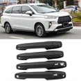 thumbnail image 5 of Carbon Fiber Door Handle Cover Trim Decorator Sticker for Toyota, 5 of 5