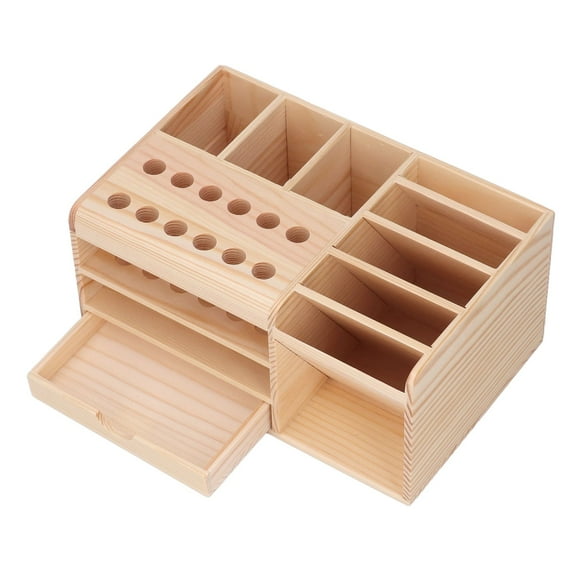 Repair Tool Organizer, Classified Storage Synthetic Wood Tool Parts Box For Studio