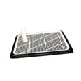 thumbnail image 4 of lionlar Dog Potty Toilet with Removable Post Reusable Portable Dogs Urinal Grid Tray for Black, 4 of 9