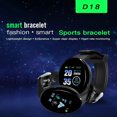 thumbnail image 4 of Matsuzay Reloj inteligente inalámbrico de plástico Pantalla redonda portátil Reloj de compatible con Bluetooth de presión arterial alimentado Relojes inteligentes Negro, 4 of 6