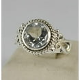 thumbnail image 4 of Navya Craft White Topaz 925 Solid Sterling Silver Handmade Women Statement Ring Size 11.0, 4 of 4