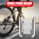thumbnail image 1 of Soporte para teléfono de bicicleta Soporte de clip antichoque para manillar de bicicleta de motocicleta universal, 1 of 5