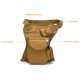 thumbnail image 2 of Senderismo al aire libre Bolsa impermeable para piernas Lona Molle Muslo Cintura Bolsa (Caqui) Tmvgtek Para Estrenar, 2 of 9