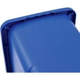 thumbnail image 5 of Global Industrial Slim Recycling Can 23 Gallon Recycling Blue, 5 of 6