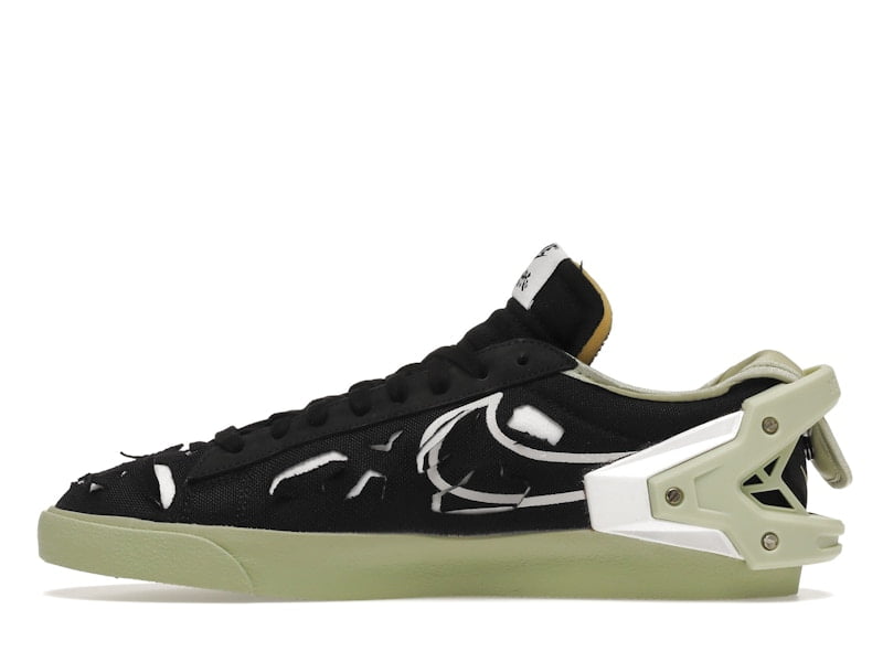 Nike Men's Blazer Low Acronym Black Olive Aura Shoes, from StockX