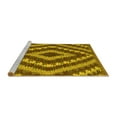 thumbnail image 2 of Ahgly Company Machine Washable Indoor Rectangle Southwestern Yellow Country Area Rugs, 4' x 6', 2 of 4